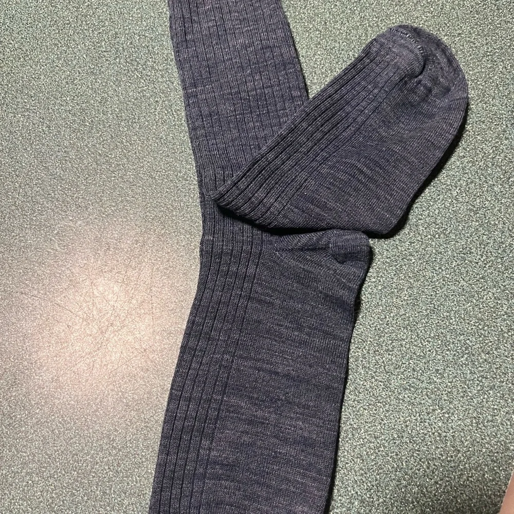 !Ribbed Dress socks men’s size 6-10